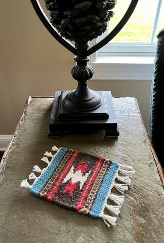CANYON PATH CANDLE & MUG MAT 5X5.5